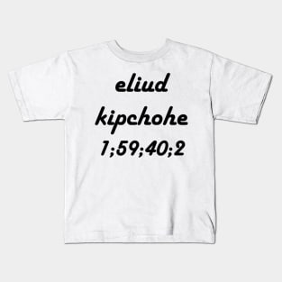 Eliud kipcohe Kids T-Shirt